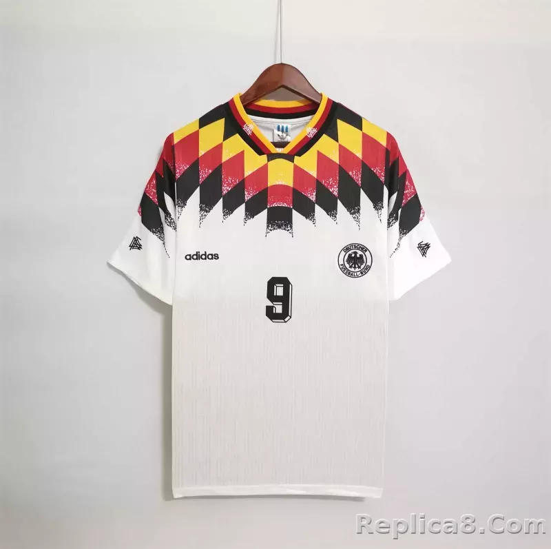 1994 Germany World Cup Home Retro Jersey - detail