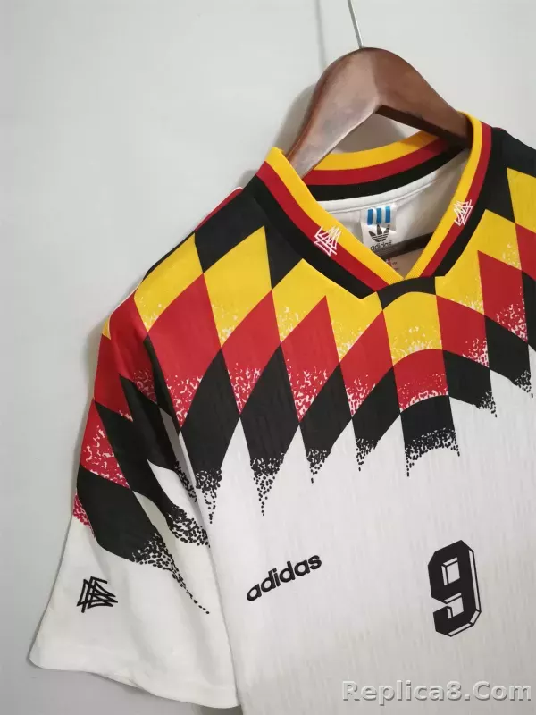 1994 Germany World Cup Home Retro Jersey - detail
