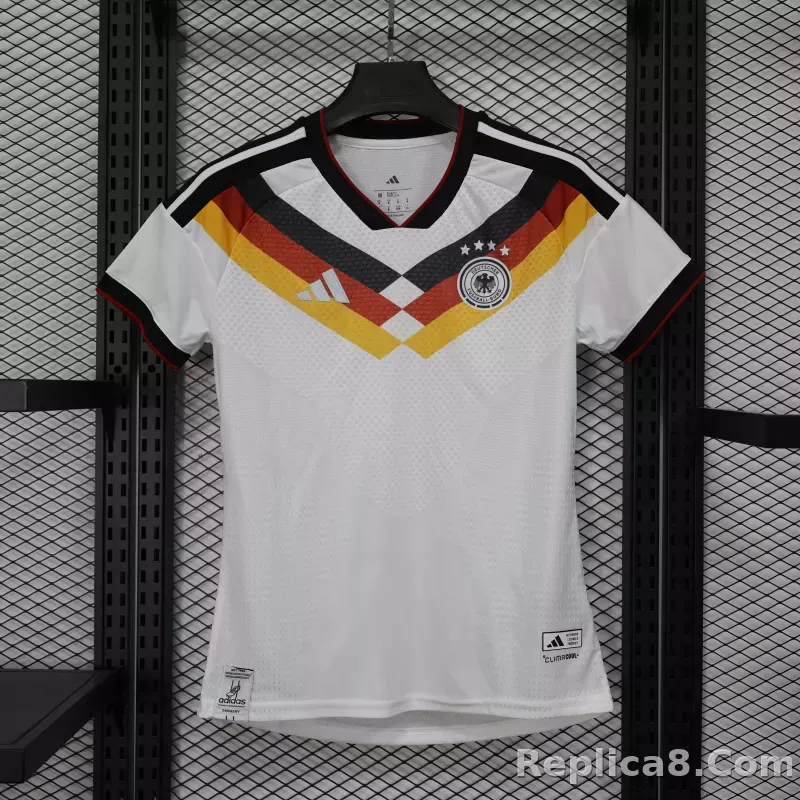 25-26 Germany Home World Cup Women Soccer Jersey Custom Shirt