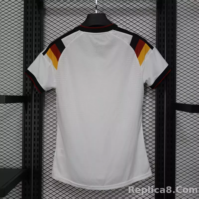 25-26 Germany Home World Cup Women Soccer Jersey Custom Shirt - detail