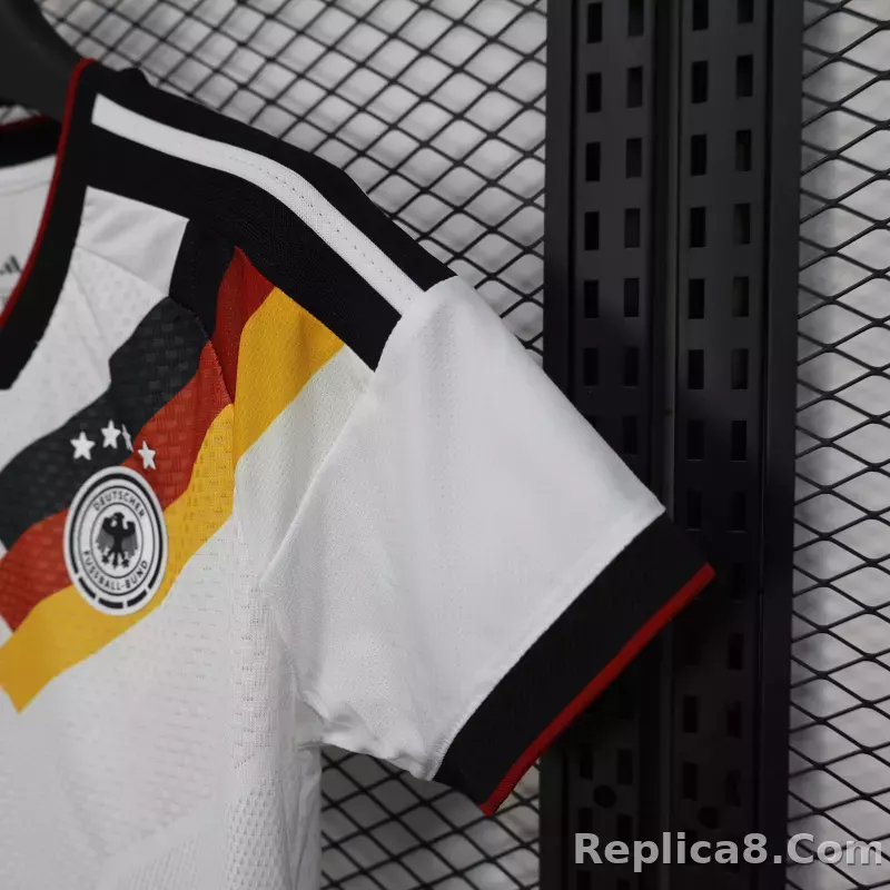 25-26 Germany Home World Cup Women Soccer Jersey Custom Shirt - detail