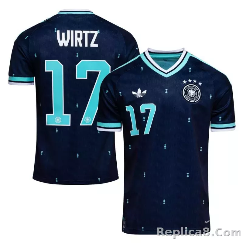 Germany Away Shirt World Cup 2026 WIRTZ 17