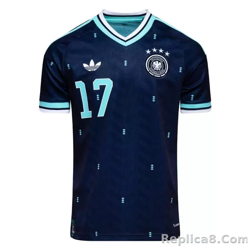 Germany Away Shirt World Cup 2026 WIRTZ 17 - detail