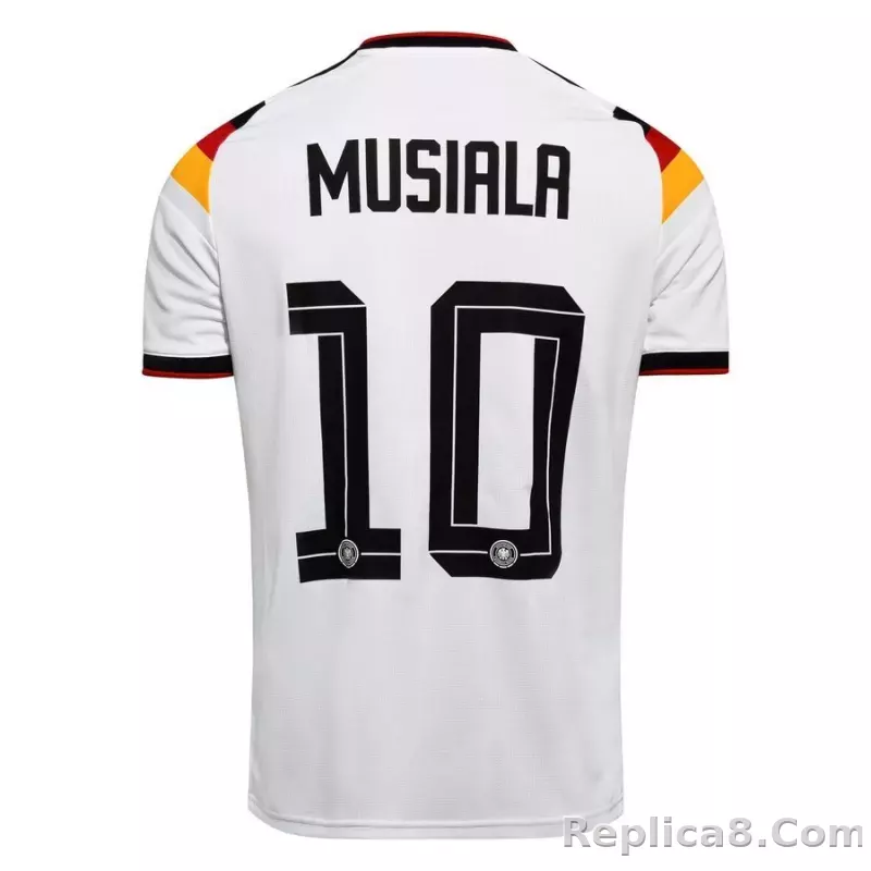 Germany Home Shirt World Cup 2026 MUSIALA 10 - detail