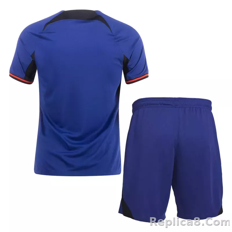 2022 Netherlands World Cup Away Kit Jersey+Shorts - detail