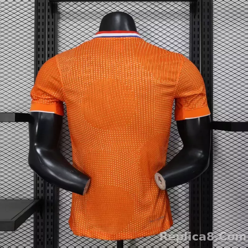 2025 Netherlands Home Soccer Jersey Player Version - detail
