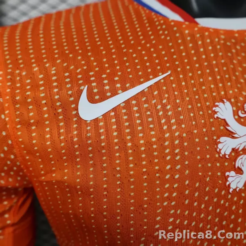 2025 Netherlands Home Soccer Jersey Player Version - detail