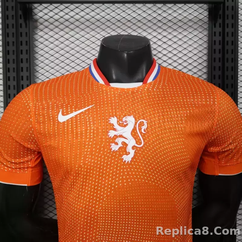 2025 Netherlands Home Soccer Jersey Player Version - detail