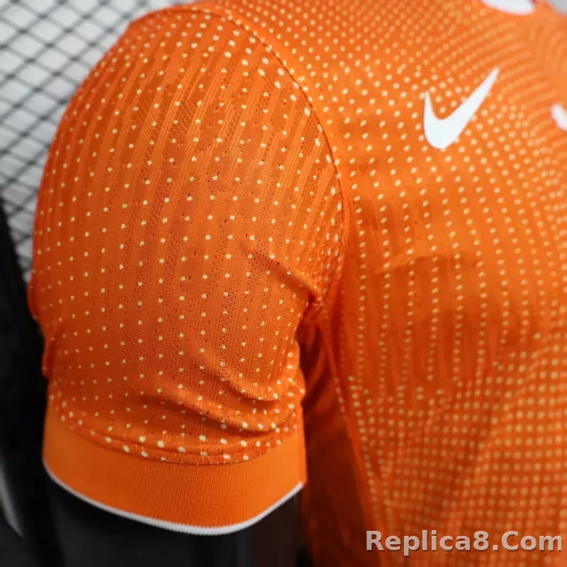 2025 Netherlands Home Soccer Jersey Player Version - detail