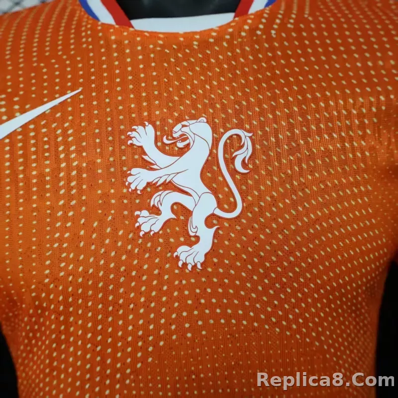 2025 Netherlands Home Soccer Jersey Player Version - detail