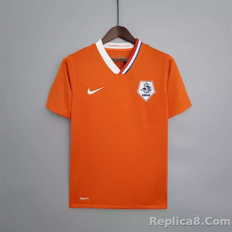 2008 Netherlands  Home Retro Jersey