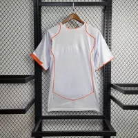 2004 Netherlands  Away Retro Jersey White - view 3
