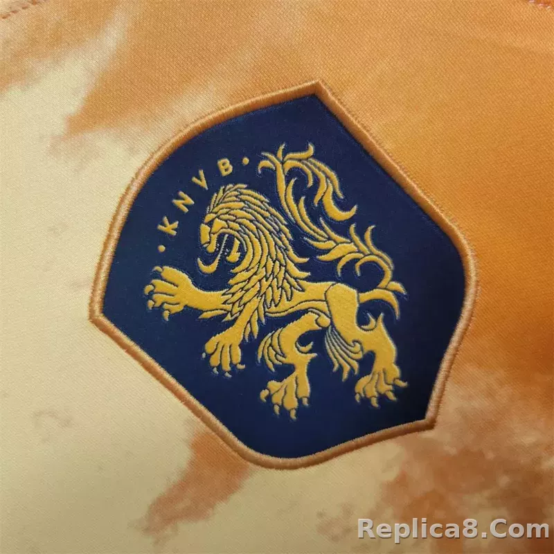 2022 Netherlands  World Cup Home Fan Edition Soccer Jersey - detail
