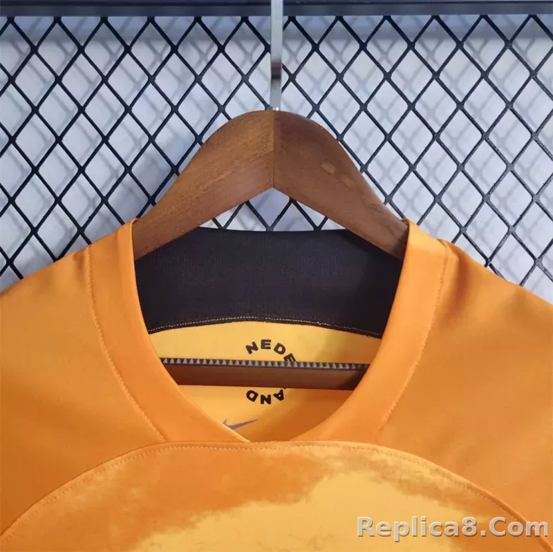 2022 Netherlands  World Cup Home Fan Edition Soccer Jersey - detail