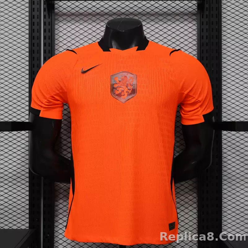 2026 Netherlands Home World Cup Soccer Jersey Player Version