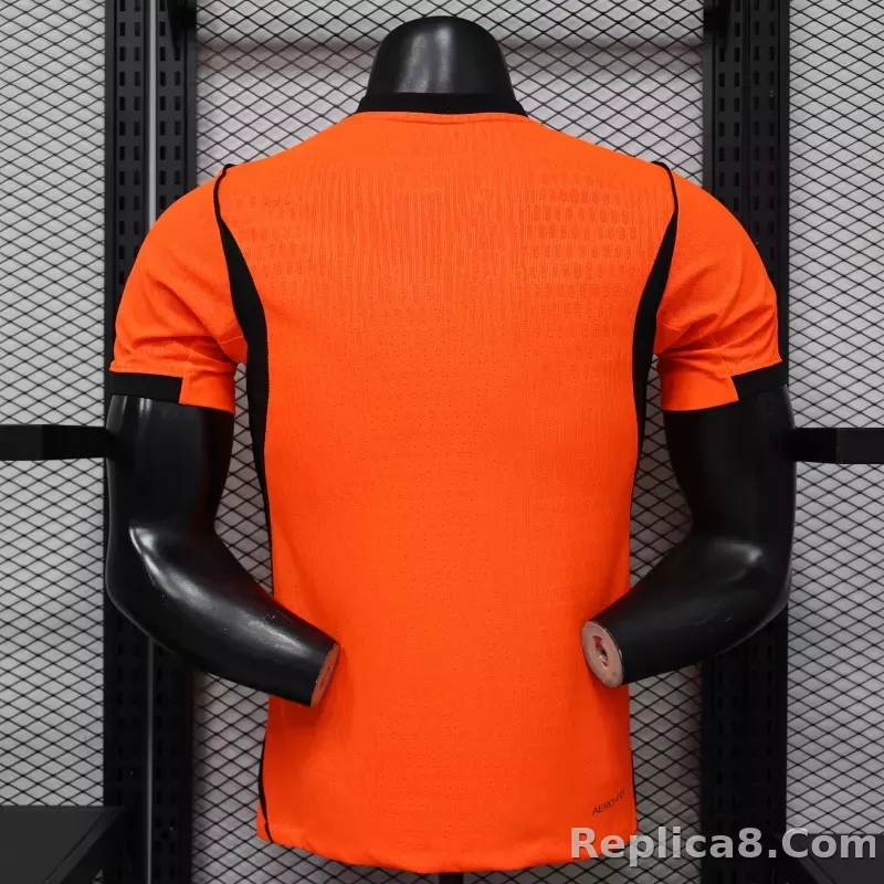 2026 Netherlands Home World Cup Soccer Jersey Player Version - detail