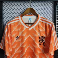 1988 Netherlands  Home World Cup Retro Jersey - view 5