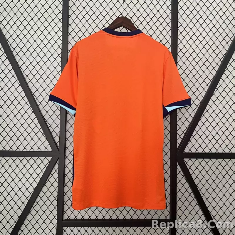 2024 Netherlands Euro Cup Home Jersey - detail