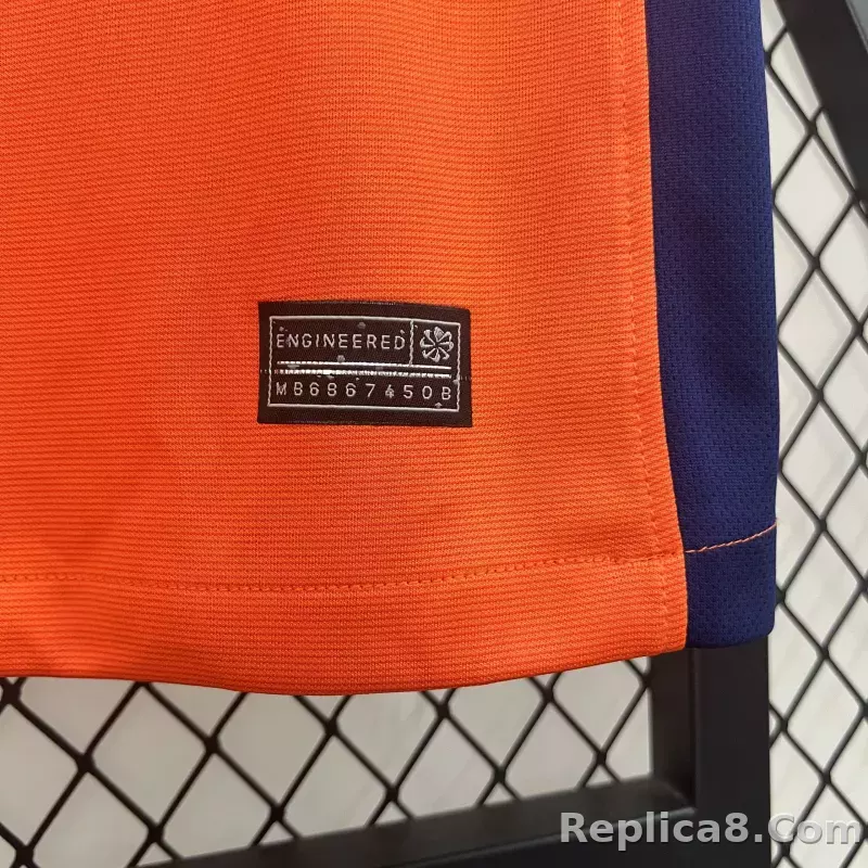 2024 Netherlands Euro Cup Home Jersey - detail