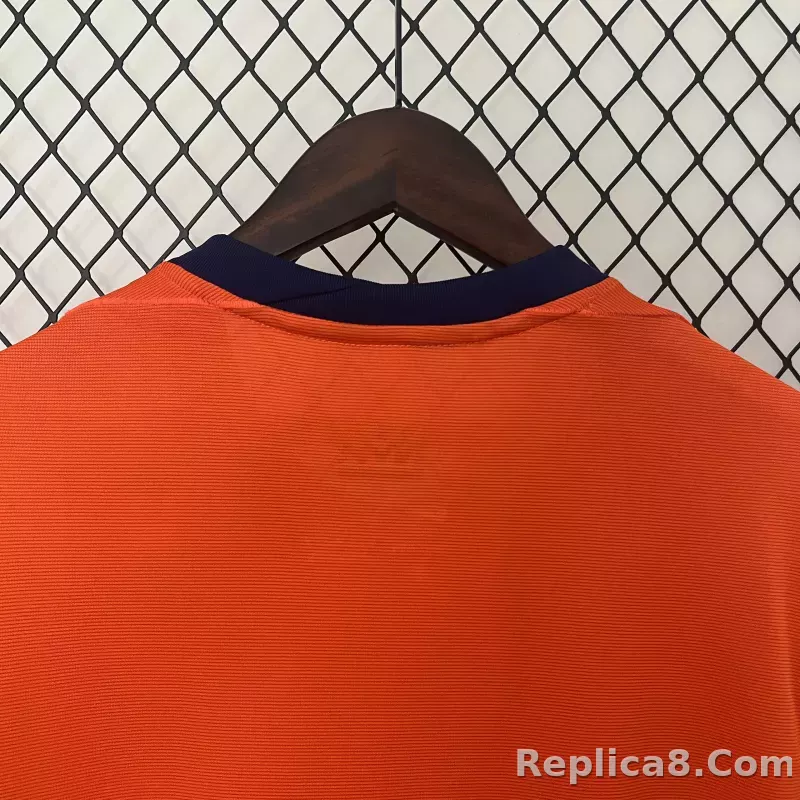 2024 Netherlands Euro Cup Home Jersey - detail