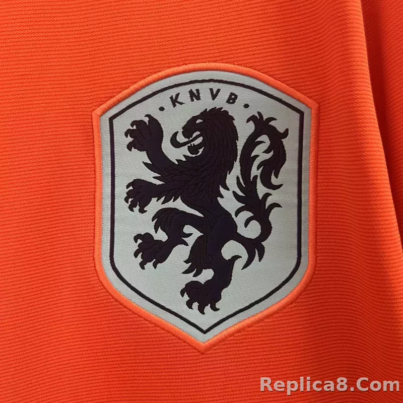 2024 Netherlands Euro Cup Home Jersey - detail