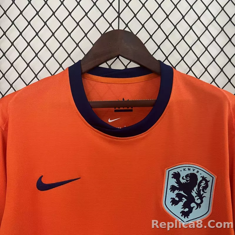 2024 Netherlands Euro Cup Home Jersey - detail