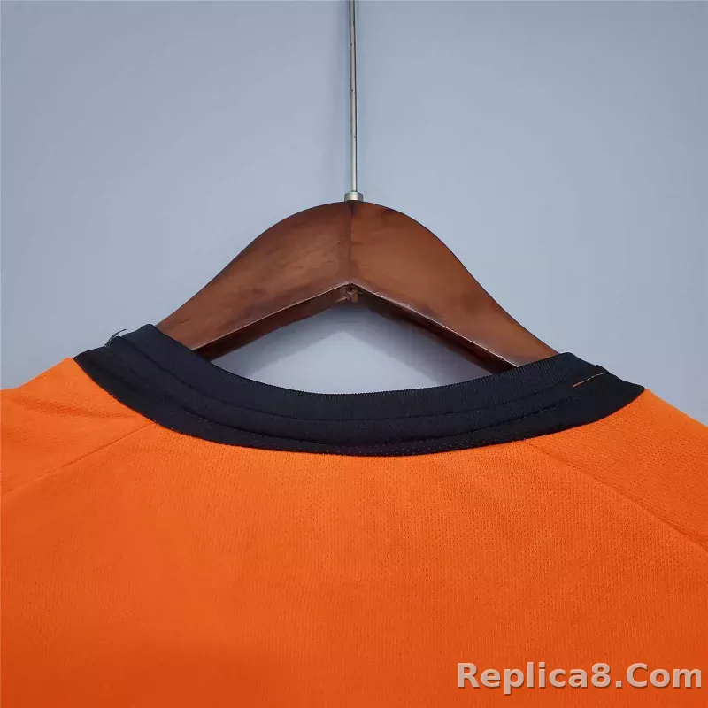 2002 Netherlands  Home Retro Jersey - detail