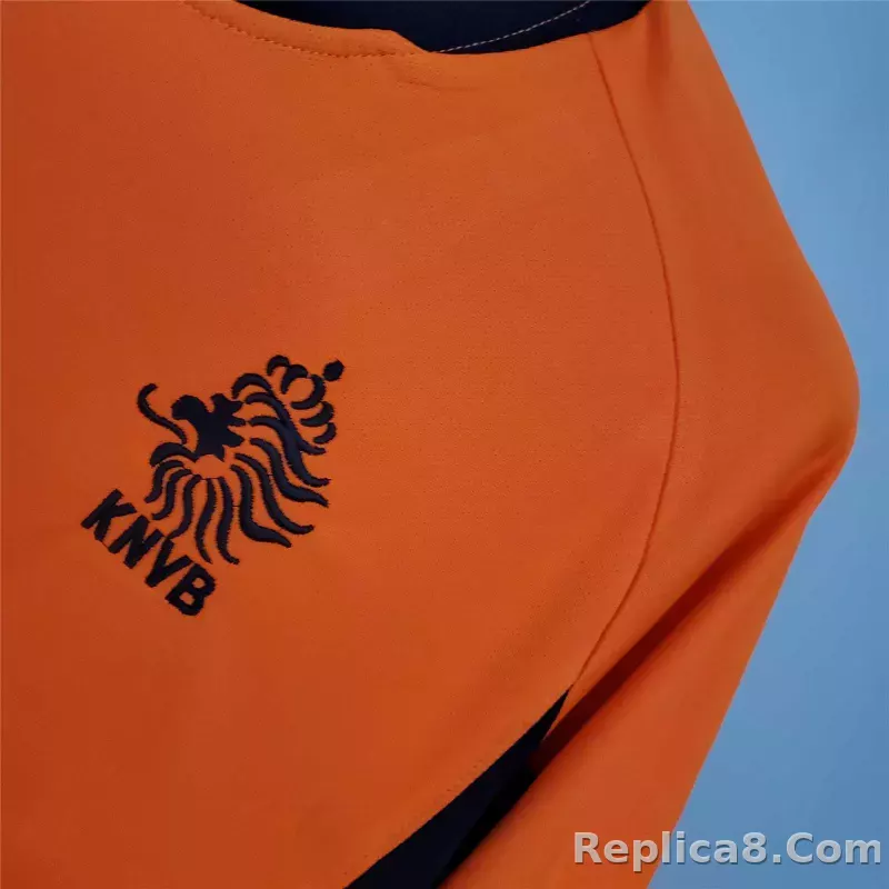 2002 Netherlands  Home Retro Jersey - detail