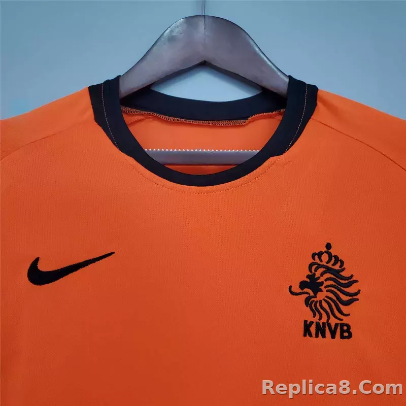 2002 Netherlands  Home Retro Jersey - detail