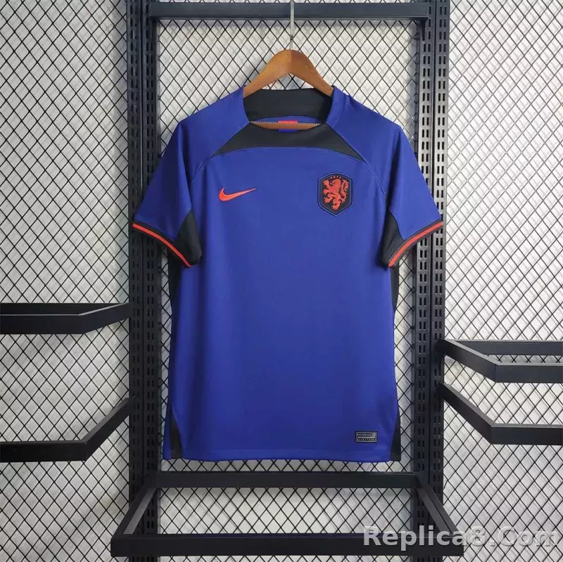 2022 Netherlands  World Cup Away Fan Edition Soccer Jersey