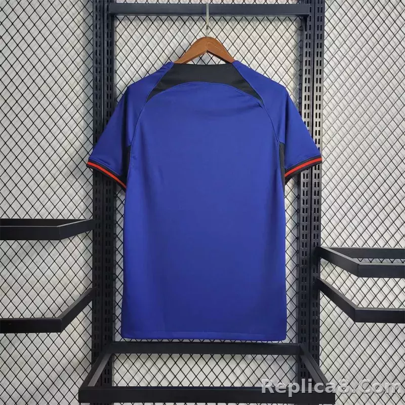 2022 Netherlands  World Cup Away Fan Edition Soccer Jersey - detail