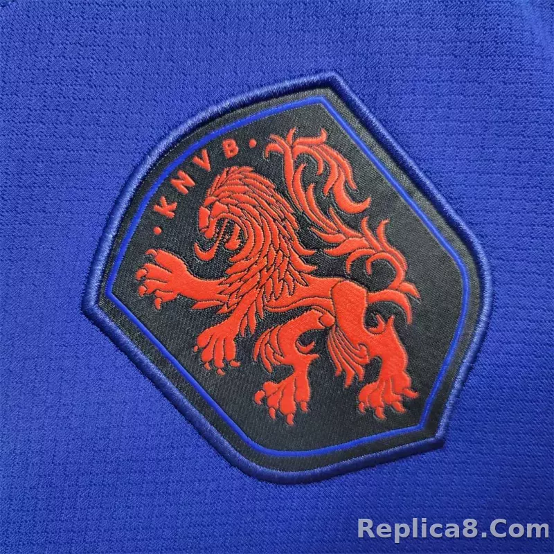 2022 Netherlands  World Cup Away Fan Edition Soccer Jersey - detail