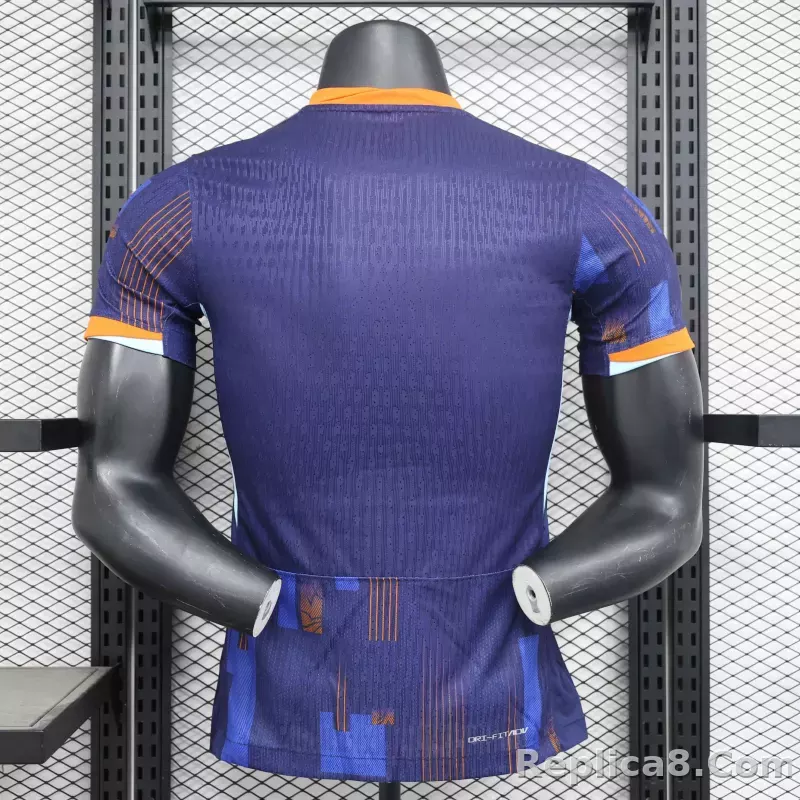 2024 Netherlands Euro Cup Away Jersey Player Version - detail