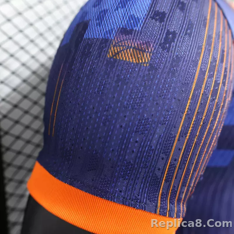 2024 Netherlands Euro Cup Away Jersey Player Version - detail