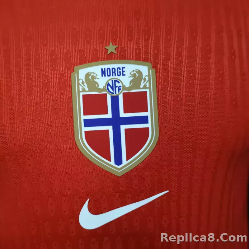 2025 Norway Home Soccer Jersey Player Version - detail