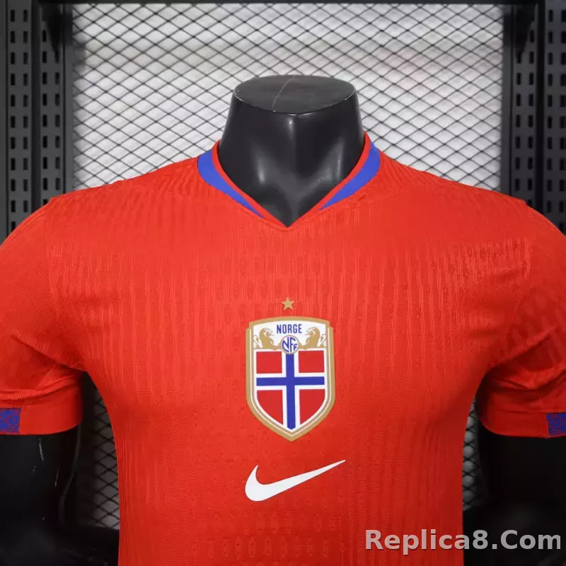 2025 Norway Home Soccer Jersey Player Version - detail