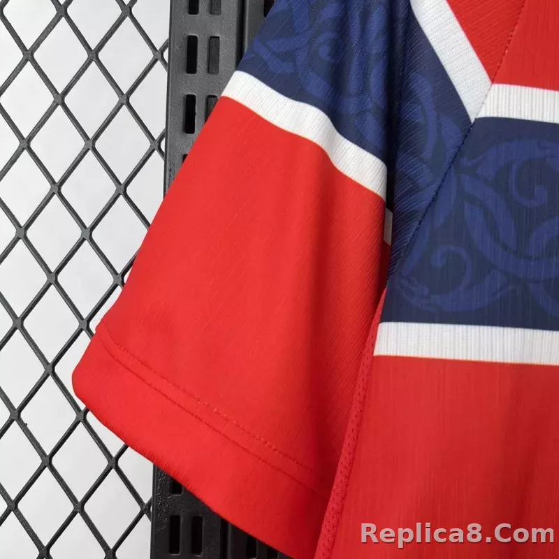 2026 Norway Home World Cup Soccer Jersey - detail