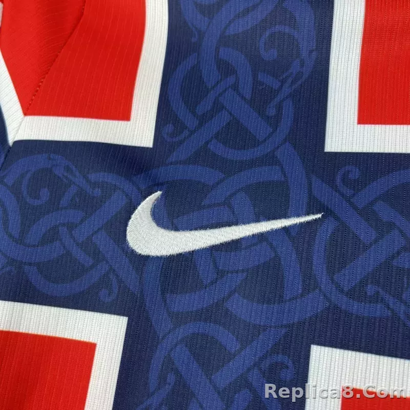2026 Norway Home World Cup Soccer Jersey - detail