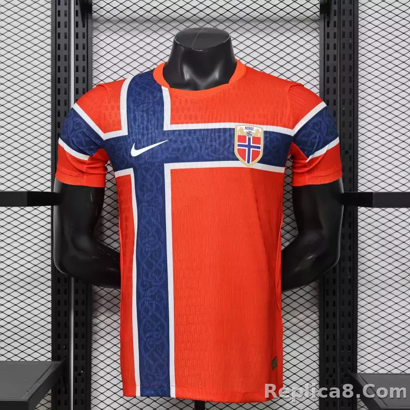 2026 Norway Home World Cup Jersey Player Version