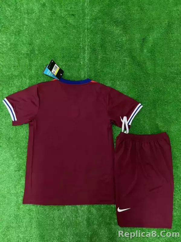 2024 Norway Home Football Kids Kit Jersey+Shorts - detail