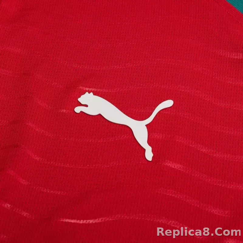 Portugal Home Shirt World Cup 2026 B. FERNANDES 8 - detail