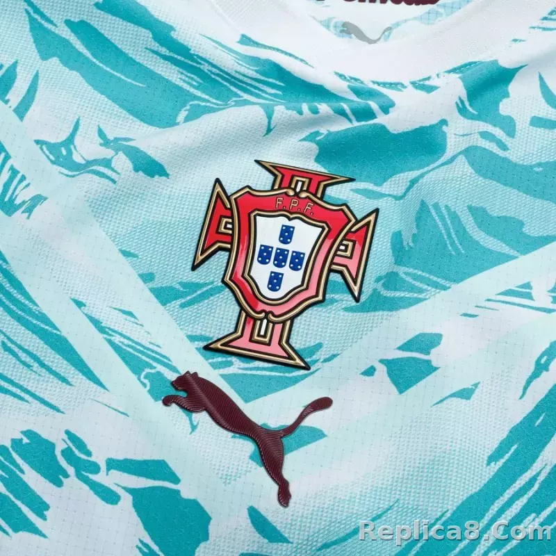 Portugal Away Shirt World Cup 2026 Authentic RONALDO 7 - detail