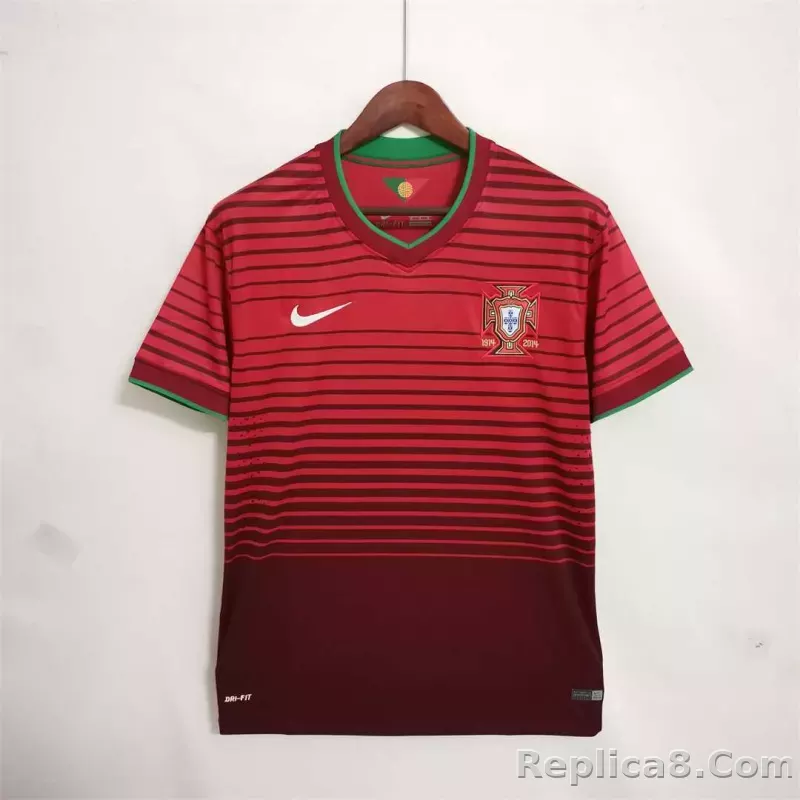 2014 Portugal  World Cup Home Retro Jersey