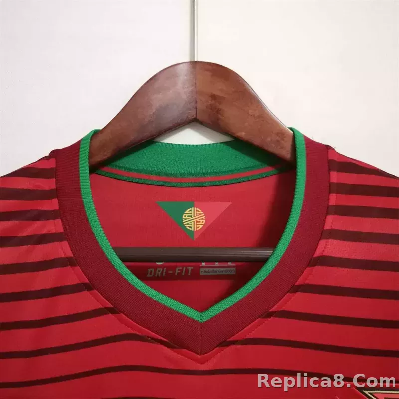 2014 Portugal  World Cup Home Retro Jersey - detail