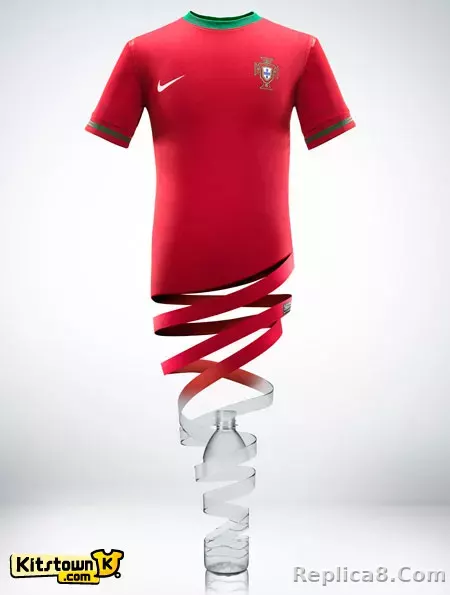 2012 Portugal  Euro Cup Home Retro Jersey Player Edition - detail