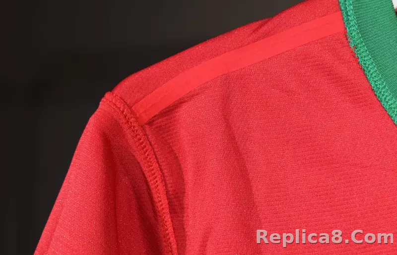2012 Portugal  Euro Cup Home Retro Jersey Player Edition - detail