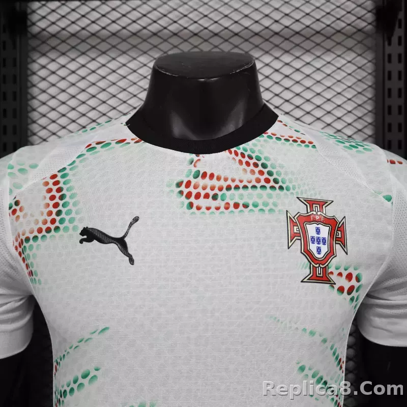 2025 Portugal  Away Soccer Jersey Player Version - detail