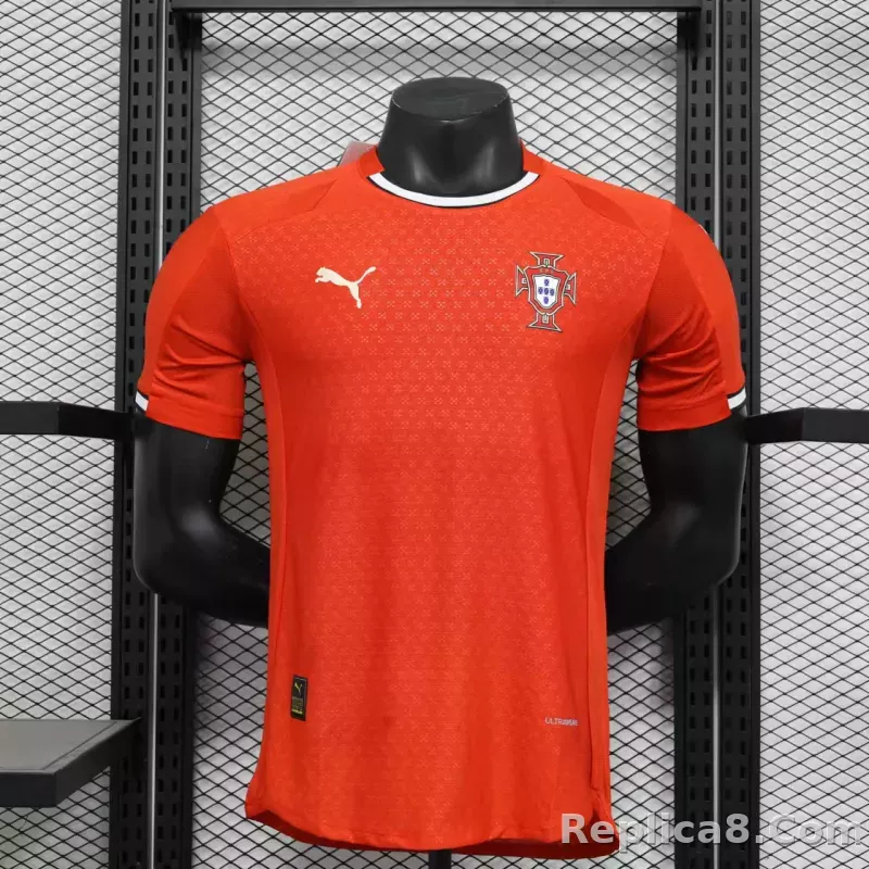 2025 Portugal  Home Soccer Jersey Player Version