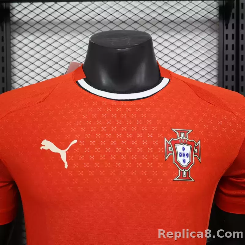 2025 Portugal  Home Soccer Jersey Player Version - detail