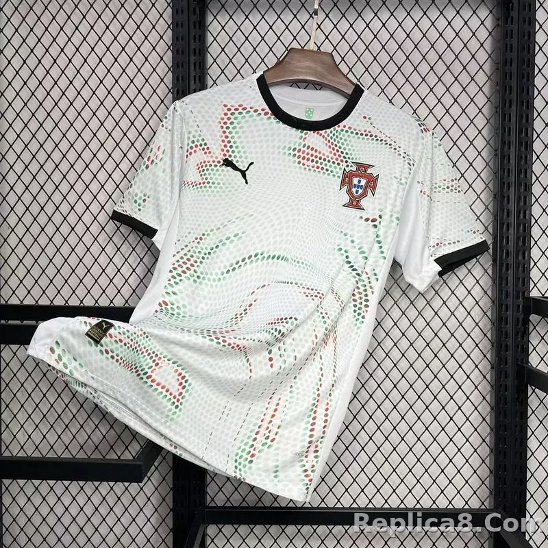 2025 Portugal  Away Soccer Jersey